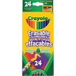 BTE 24 CRAYONS DE COULEUR IQ EFFACABL