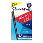 STYLO PAPER-MATE NOIR MEDIUM