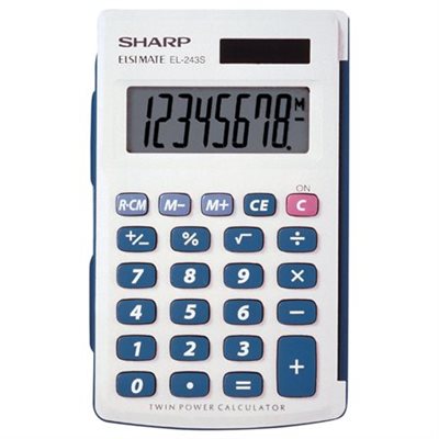 CALC SHARP SOLAIRE 8